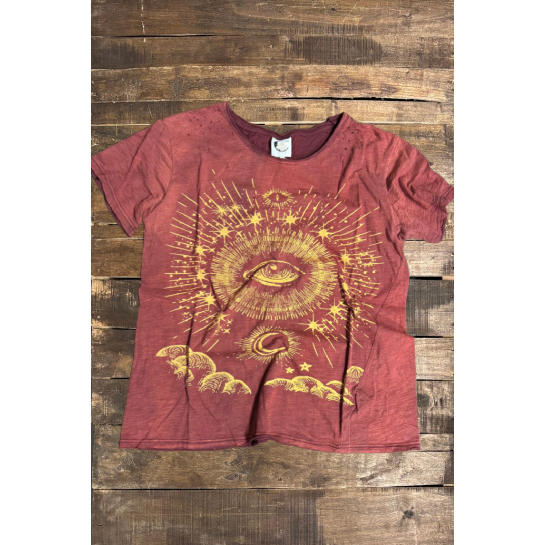 Moon Dance Tee - Evil Eye Wine