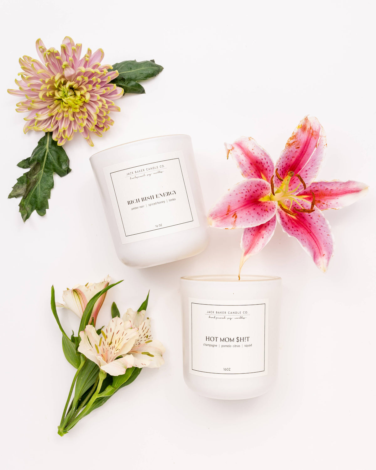 Jack Baker White Linen Collection - Hot Mom $h!t 16 oz