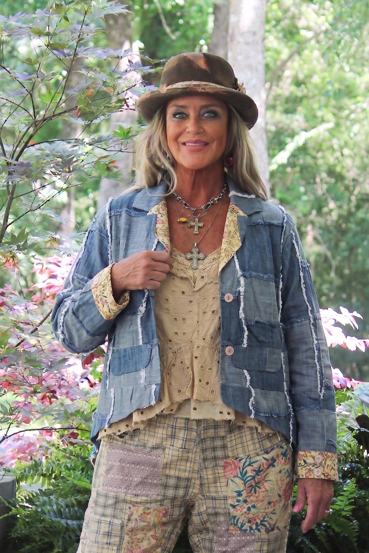 Patchwork Skies Delight Jacket