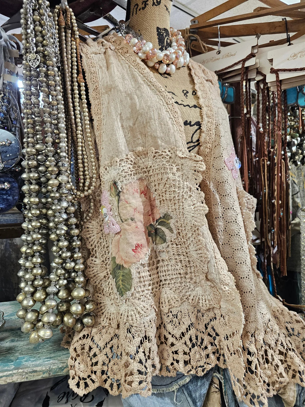 Rare Bird Pocket Full of Posies Vest
