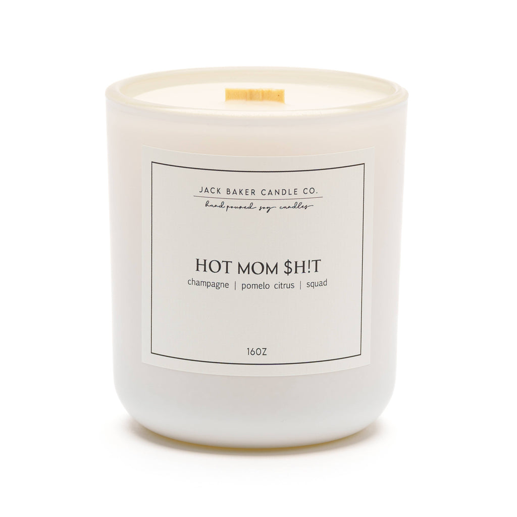 Jack Baker White Linen Collection - Hot Mom $h!t 16 oz