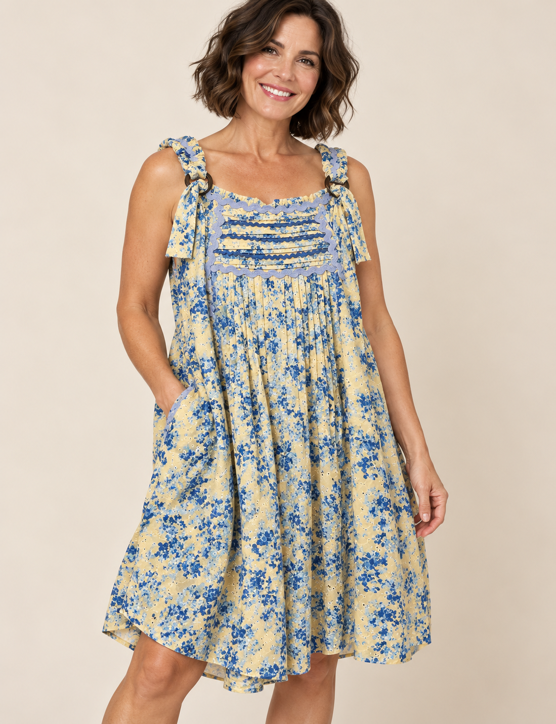 A Rare Bird Songbird Blue Dress