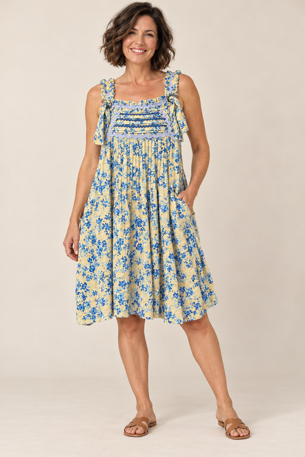 A Rare Bird Songbird Blue Dress
