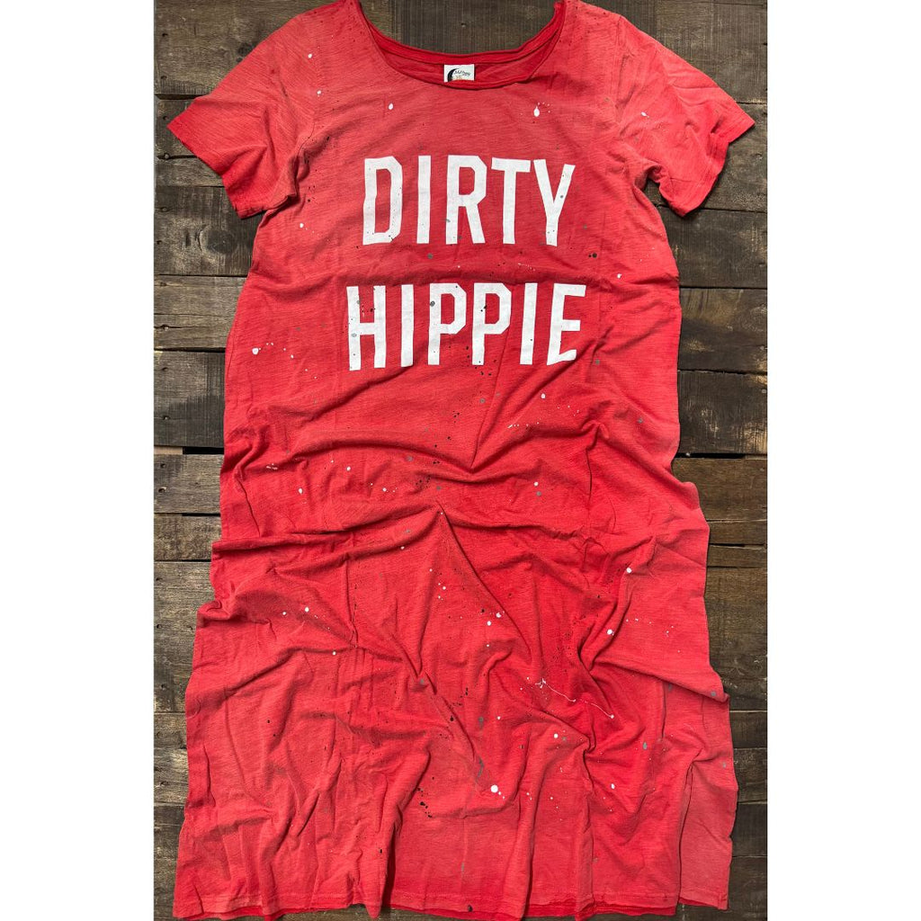 Jaded Gypsy Dirty Hippie Dress - Red