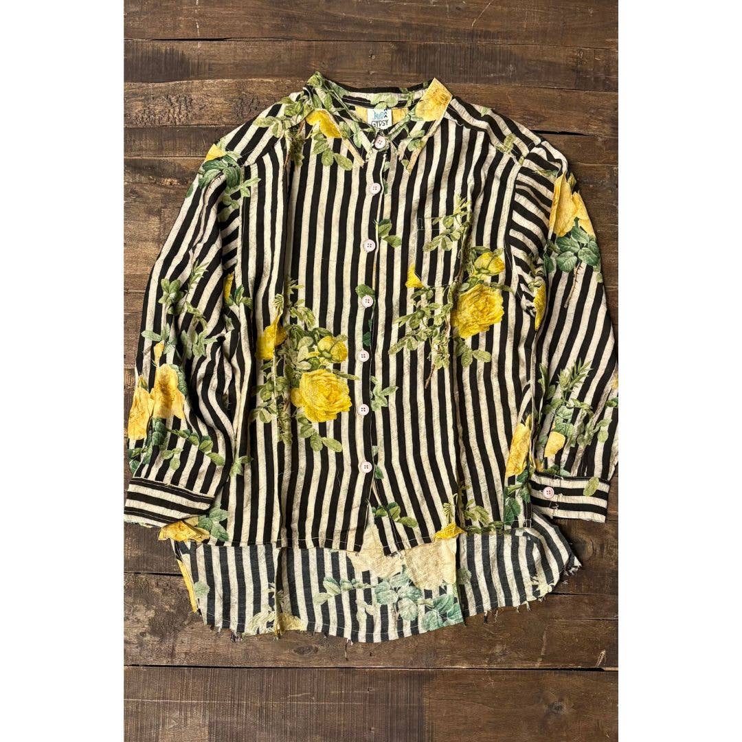 Jaded Gypsy Star Dreamer Top - Yellow Rose