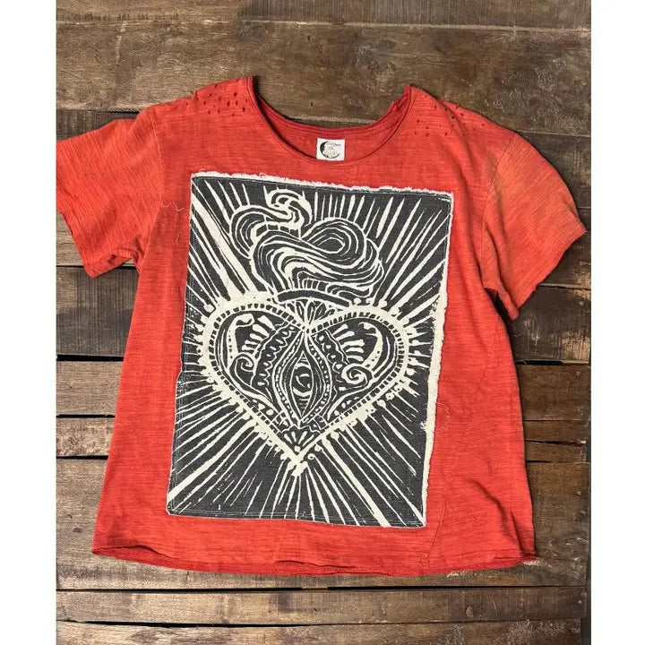 Jaded Gypsy Moon Dance Tee - Heart of Light