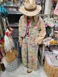 Rare Bird Pink Plaid Paradise Pants