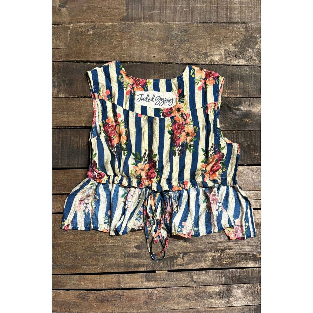 Starlight Drift Tank - Royal Stripe
