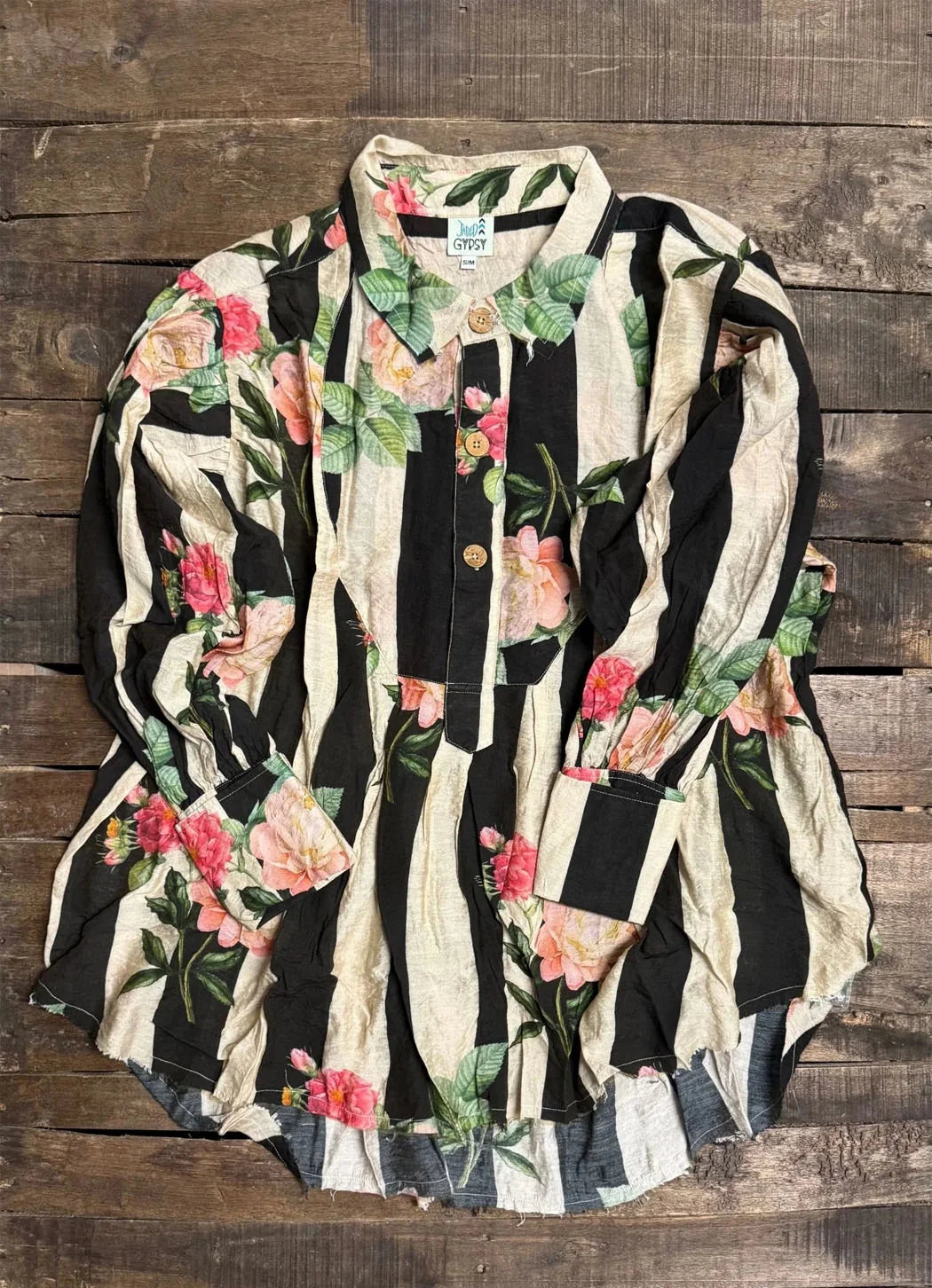 Jaded Gypsy Harvest Treasures Tunic- Bloom