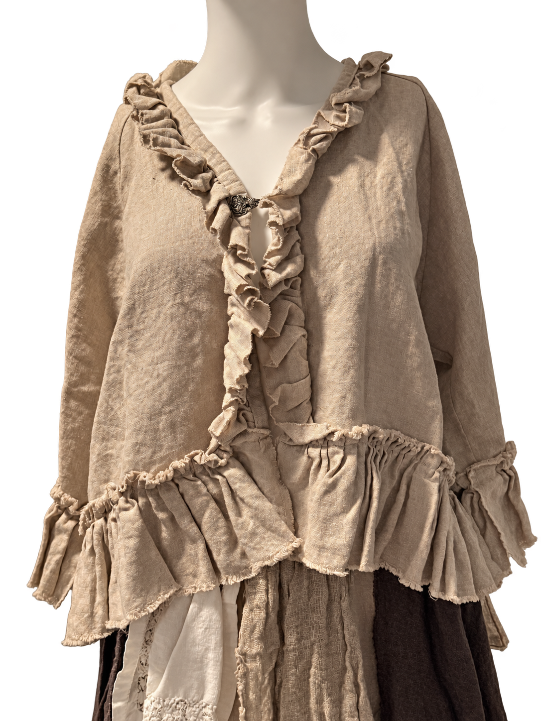 Beige Capelet by BMANN by Bridget