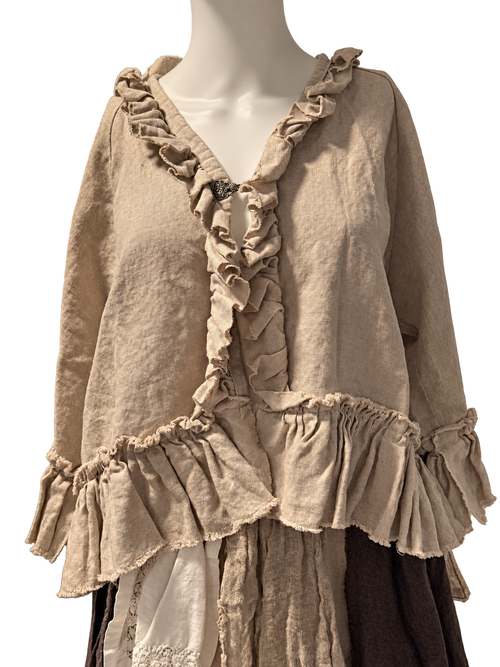 Beige Capelet by BMANN by Bridget