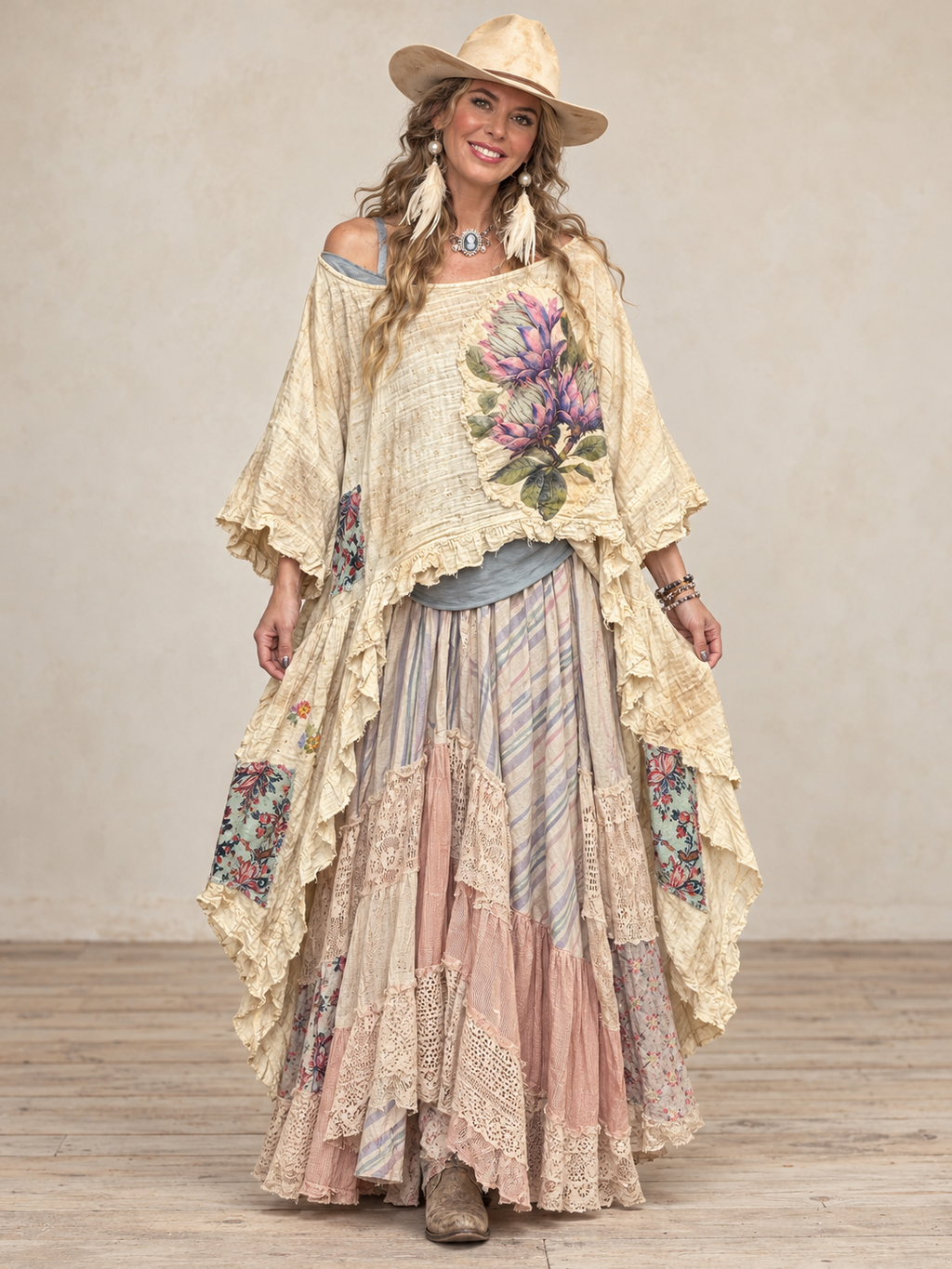 A Rare Bird Rare Bloom Top