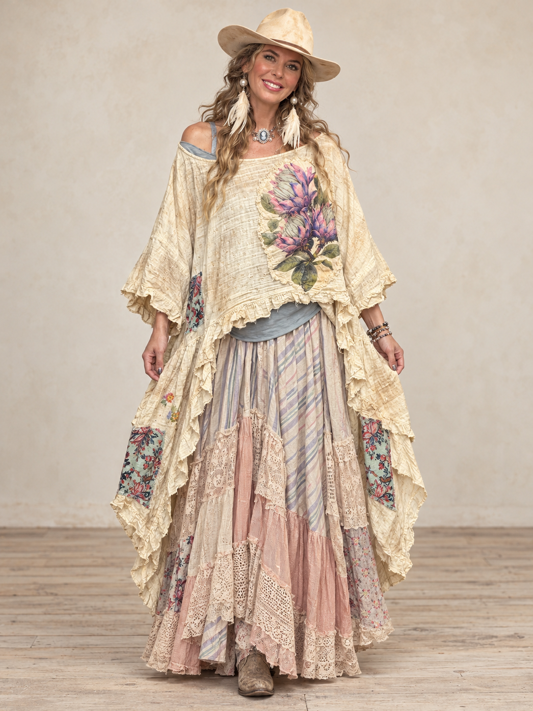 A Rare Bird Rare Bloom Top