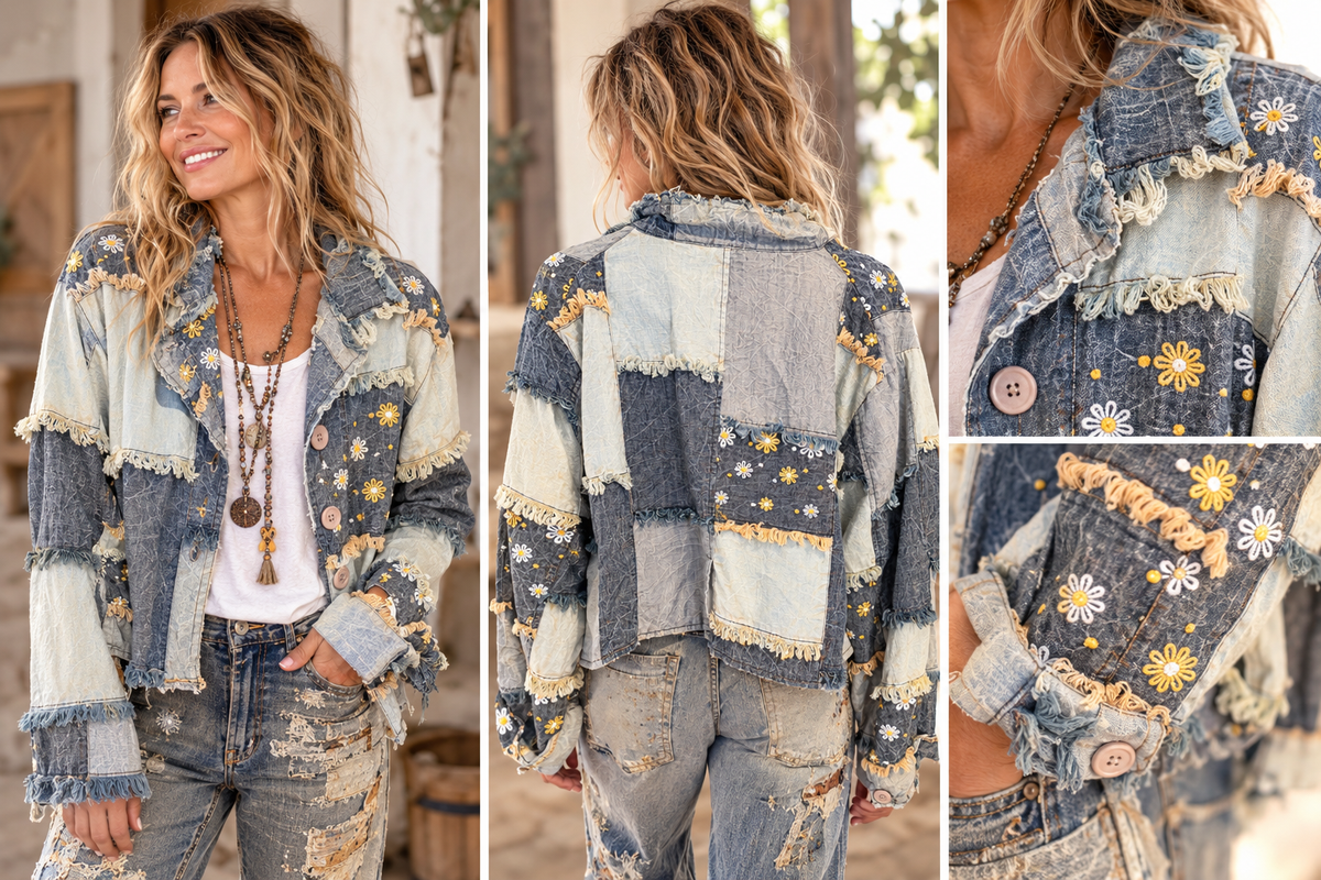 Jaded Gypsy Daisy Dreamin Jacket