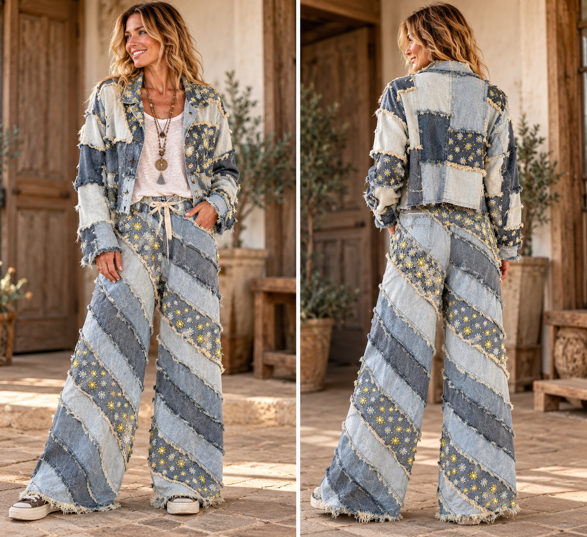 Jaded Gypsy Daisy Dreamin  Pants