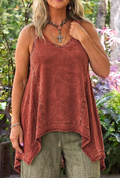 Jaded Gypsy Beyond The Moon Tank - Rust