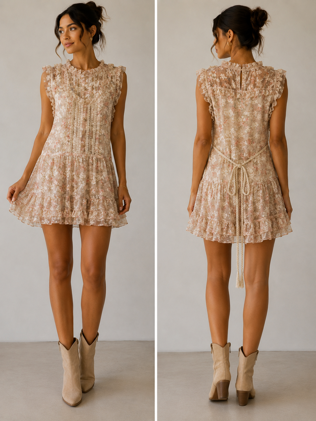 Dance Away Dress / Tunic in Floral