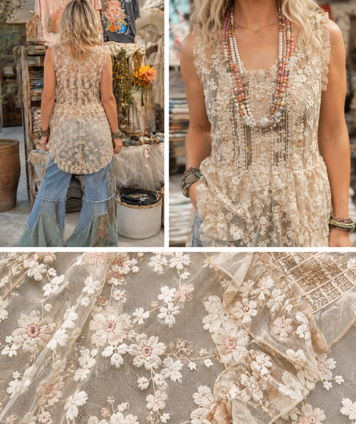 Dance Away Lace Tunic