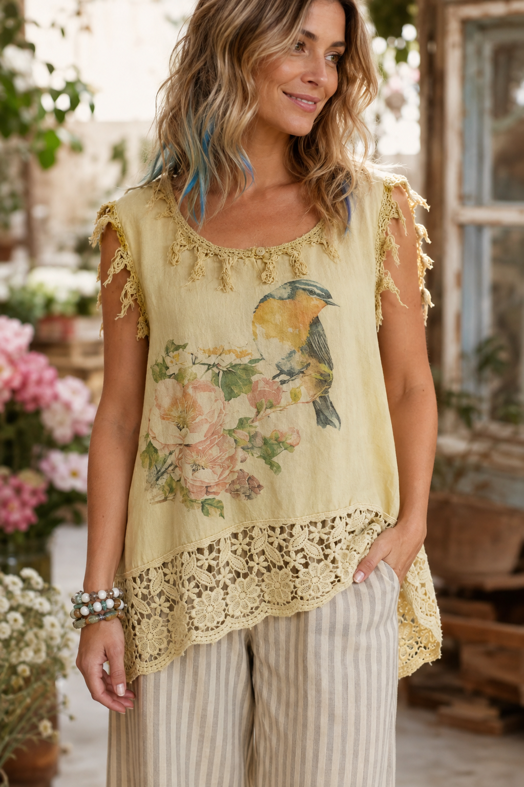 Robin Delight Butterfly Shirt