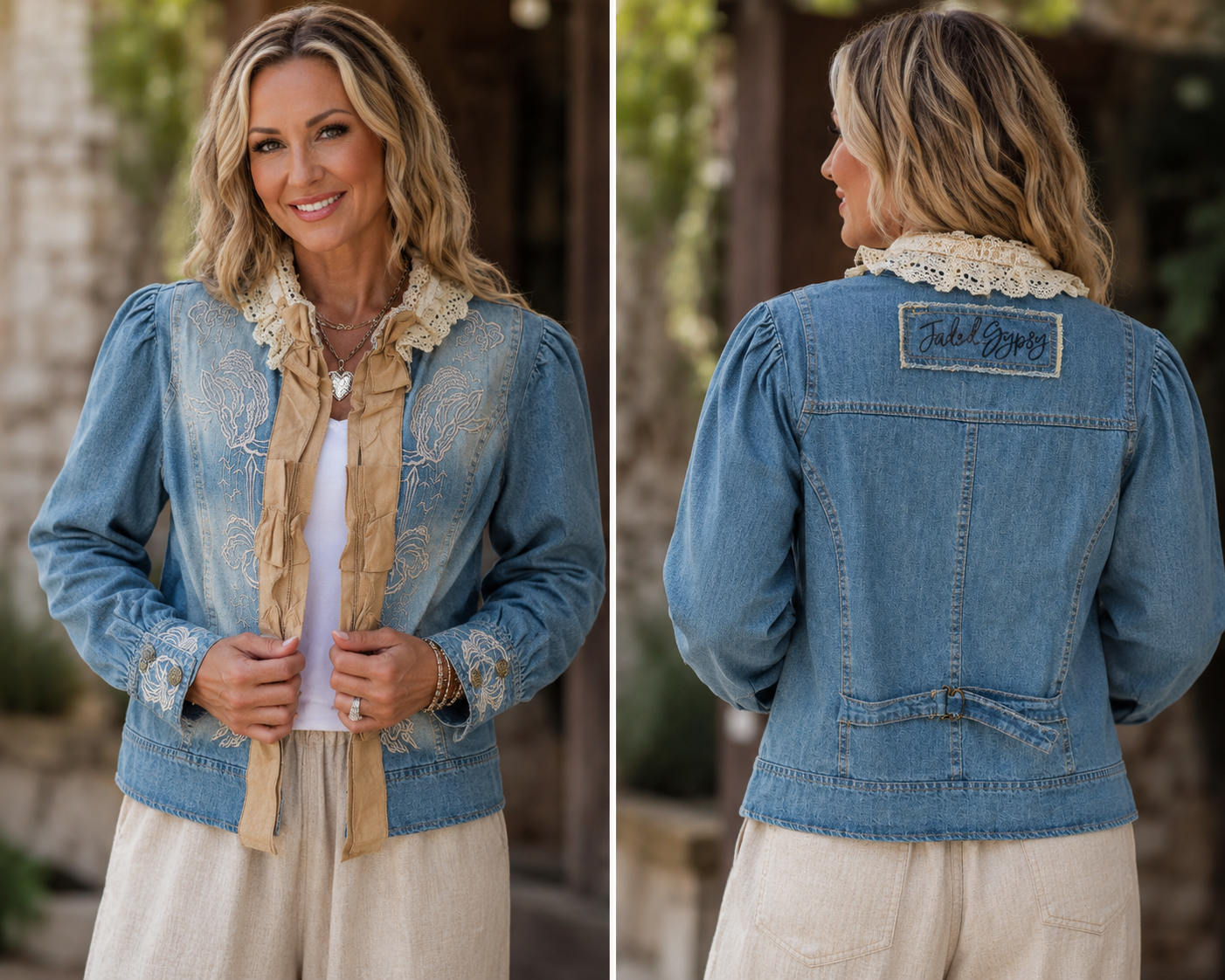 Jaded Gypsy Antique Rose Jacket