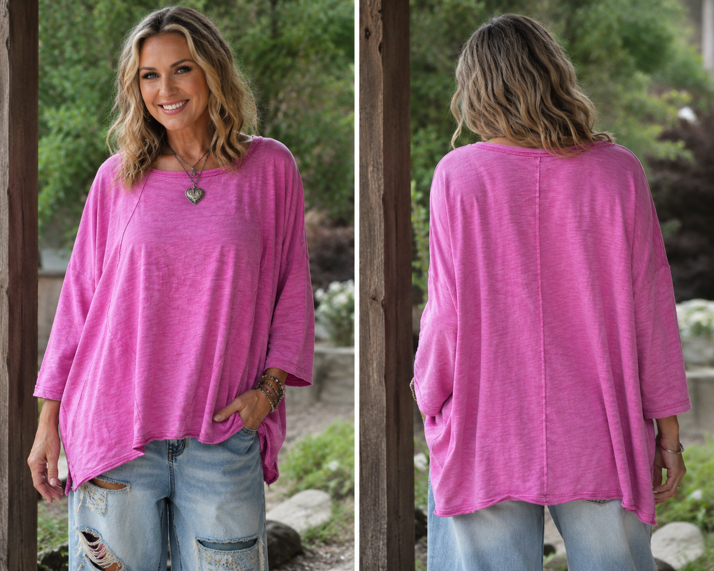 Be Free Top - Vintage Dragonfruit