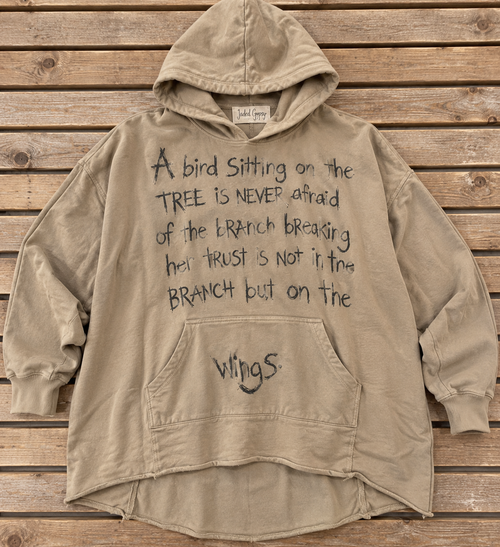 A Rare Bird Borrowed Wings Hoodie