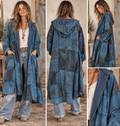 Paper Lace ReversibleTeal Duster