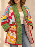Red Quilt Coat by BMann by Bridget