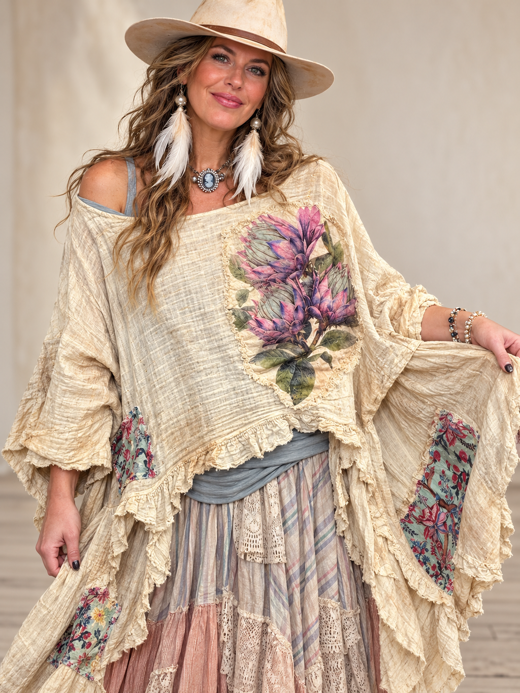 A Rare Bird Rare Bloom Top