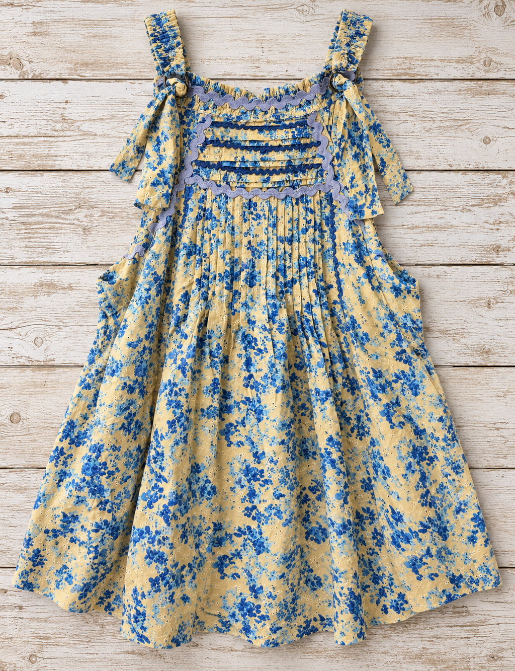 A Rare Bird Songbird Blue Dress