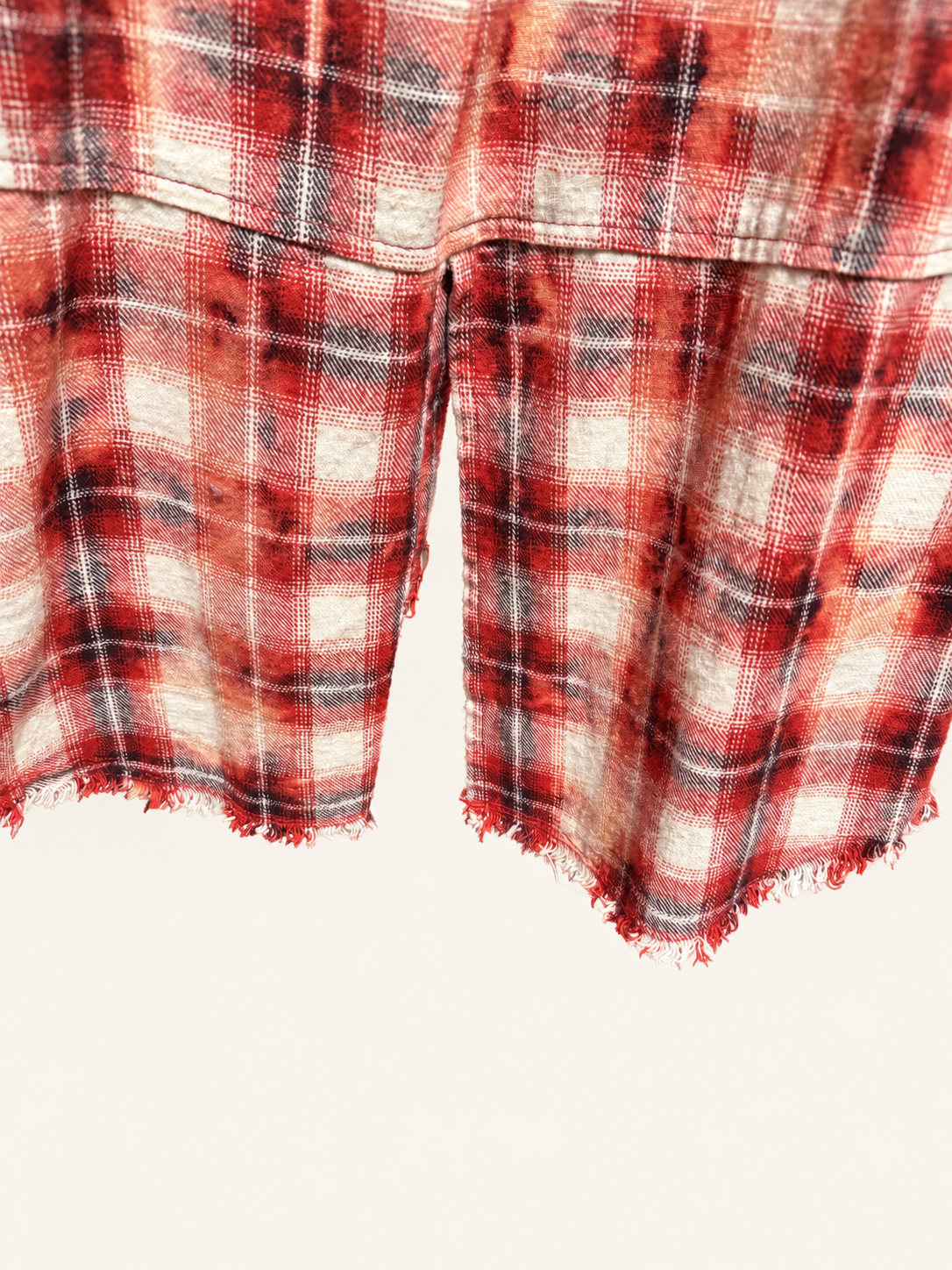 Jaded Gypsy Flannel Red and White