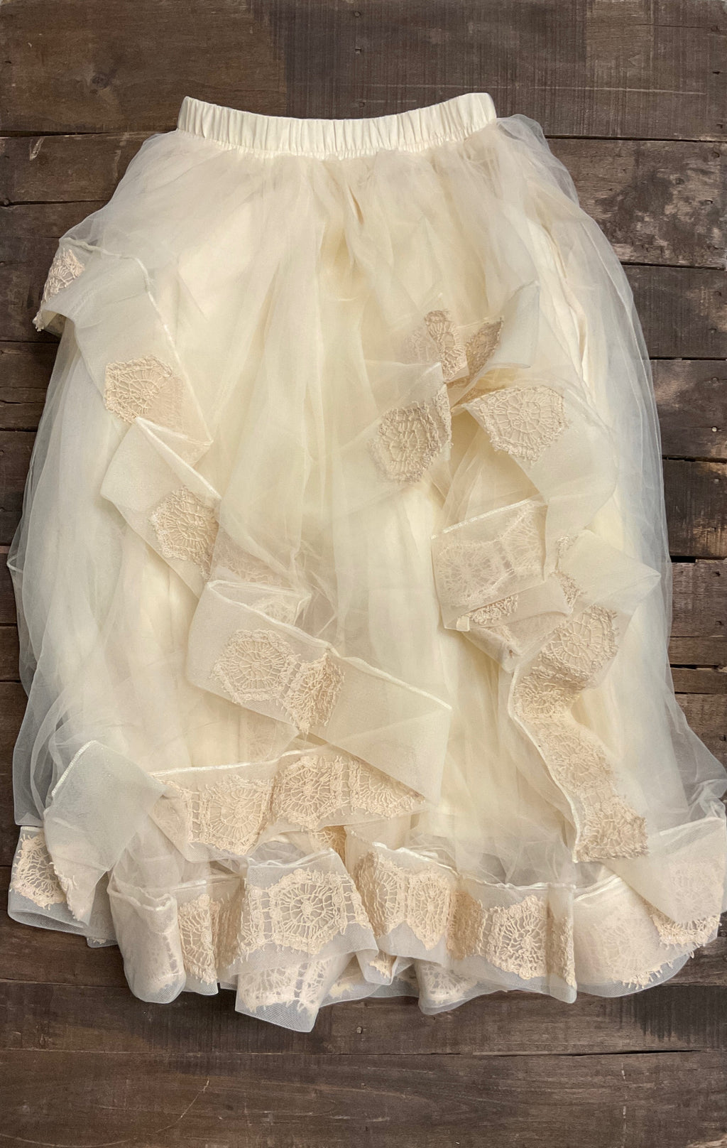 Jaded Gypsy Ruffles Dreams Skirt Vintage
