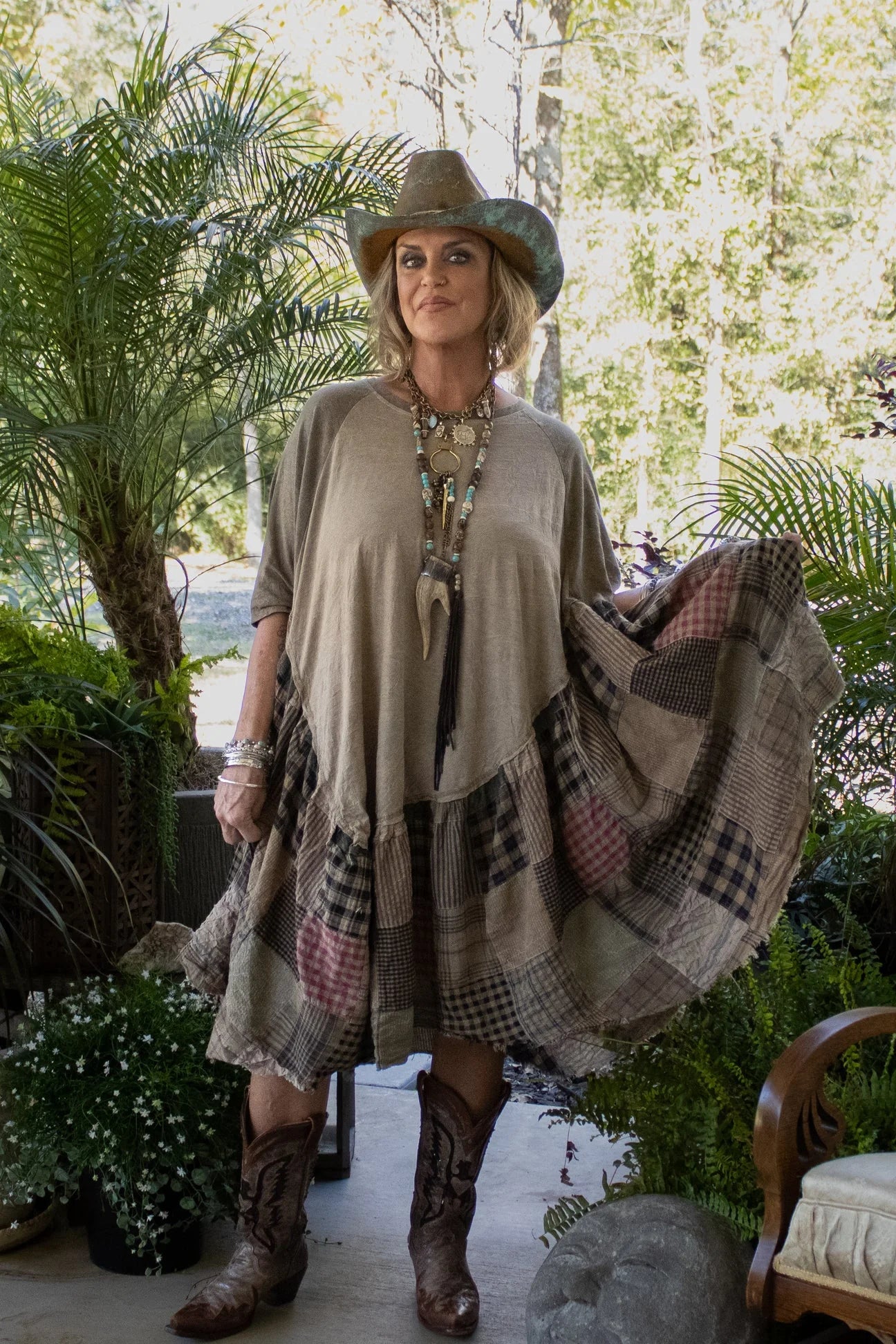 Jaded Gypsy Keep Willow Song Tunic Dress