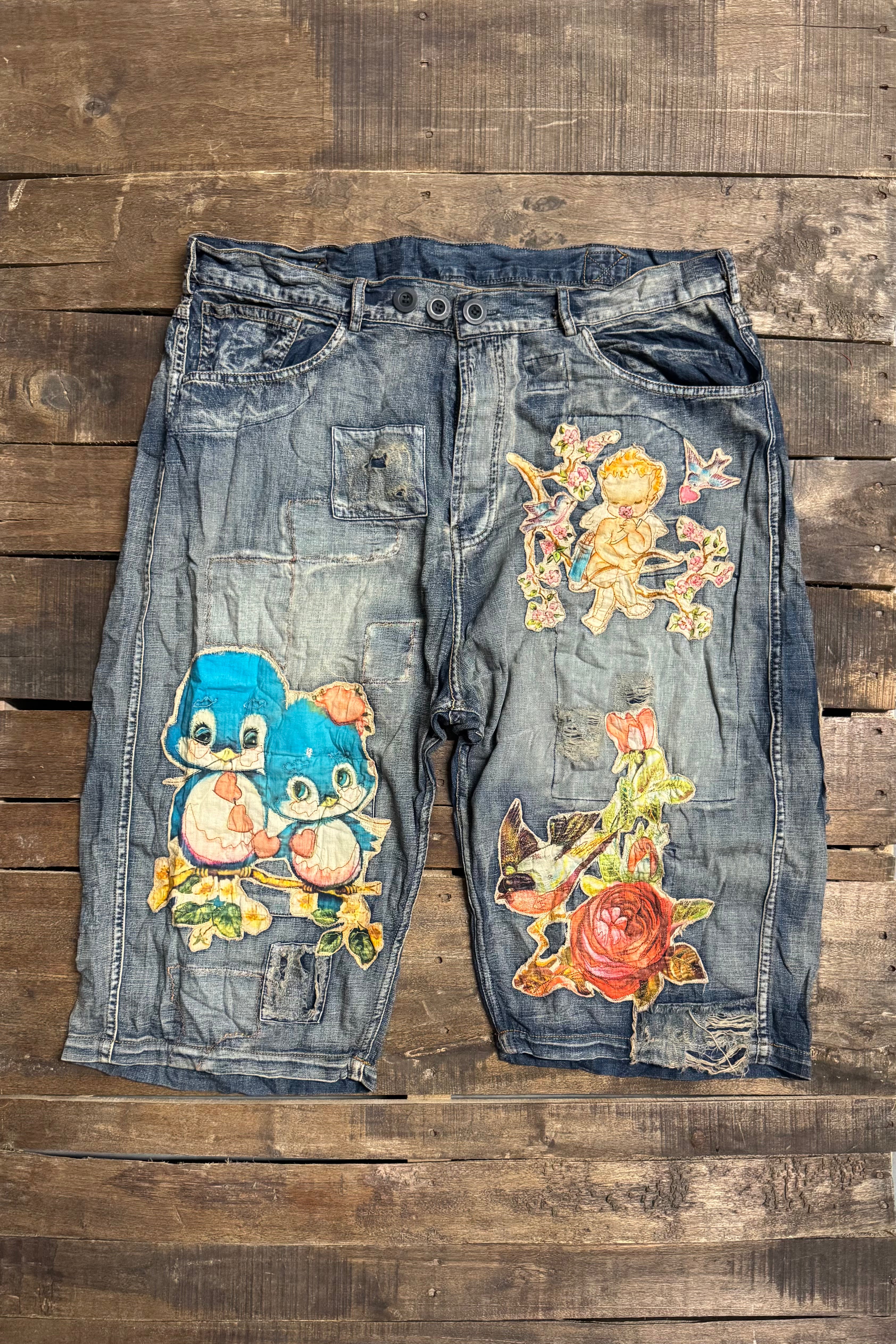 House of Jaded Gypsy Desert Drift Shorts - Flutter Away