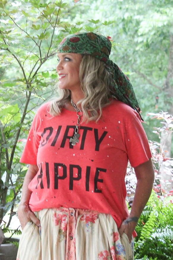 Dirty Hippie Tee - Vintage Watermelon