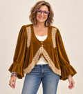 A Rare Bird Lucky Penny Velvet Jacket