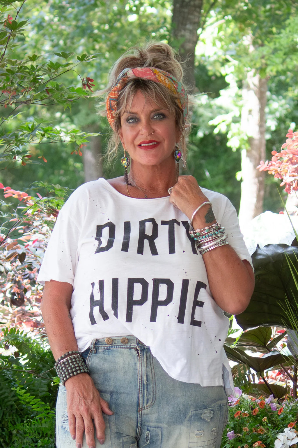 Dirty Hippie Tee - White