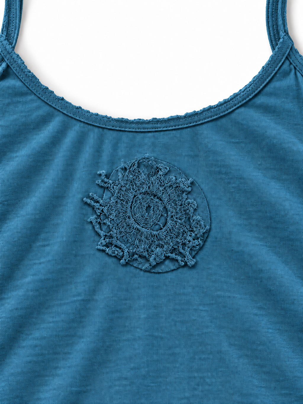 Paper Lace Cream Teal