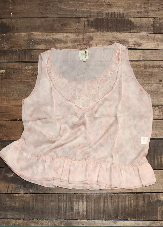 Jaded Gypsy Tank Grapefruit
