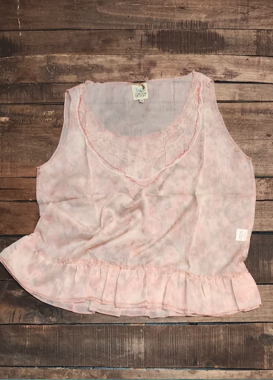 Jaded Gypsy Tank Grapefruit