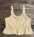 Luminous tank- Tea Stain 0/S