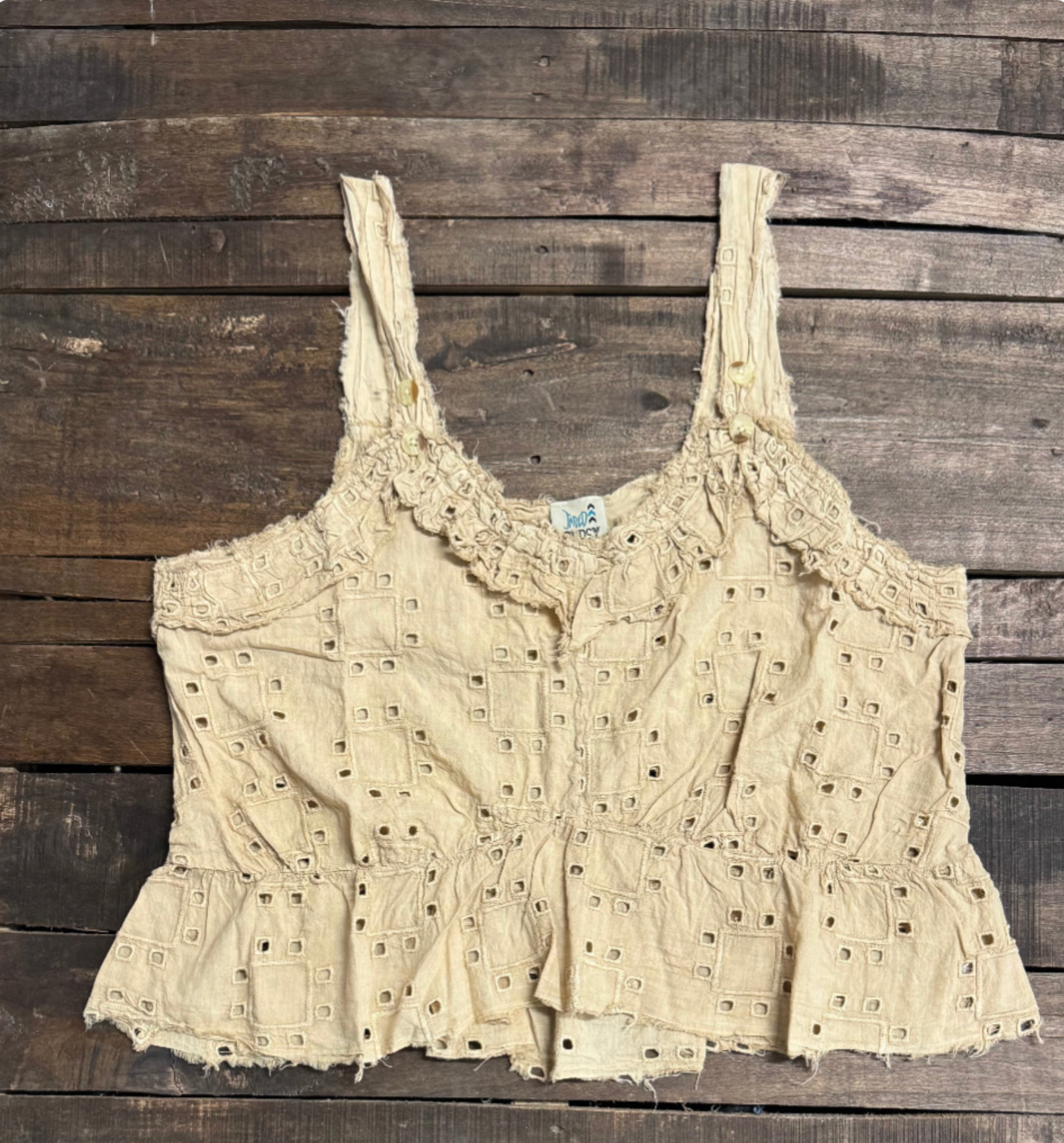 Luminous tank- Tea Stain 0/S