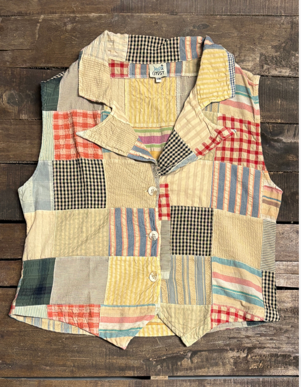 Jaded Gypsy Midnight Wander Vest- Patch,