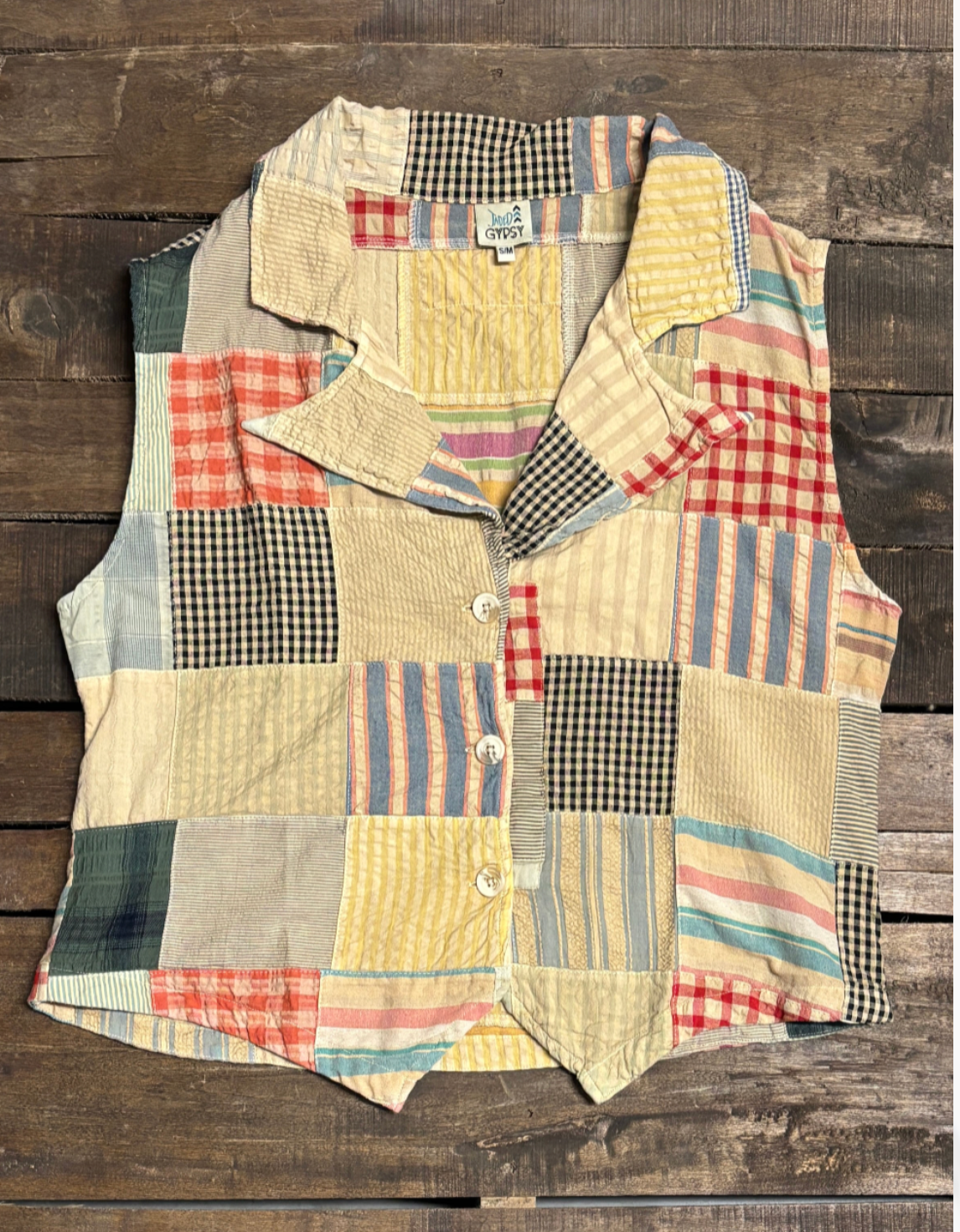 Jaded Gypsy Midnight Wander Vest- Patch,