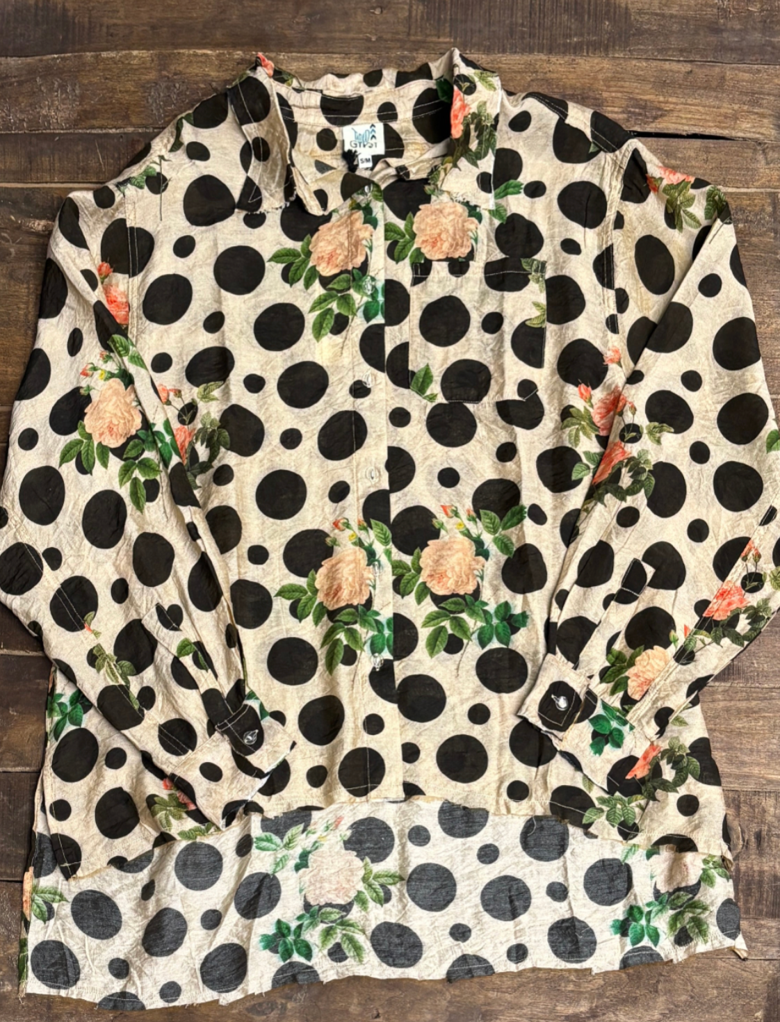 Jaded Gypsy Star Dreamer Top- Midnight Dot,