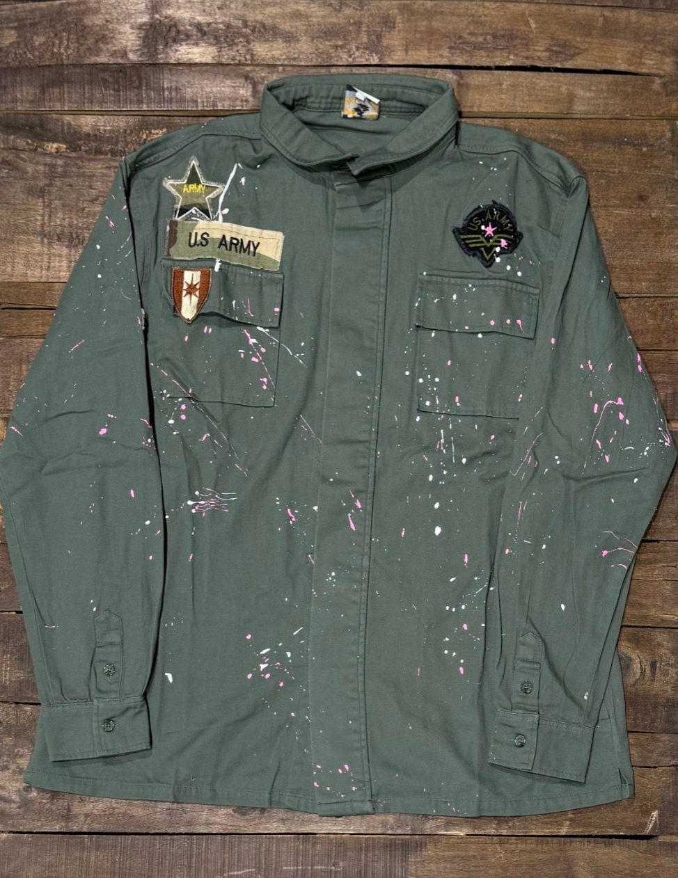 Jaded Gypsy Field Notes Shirt - Olive