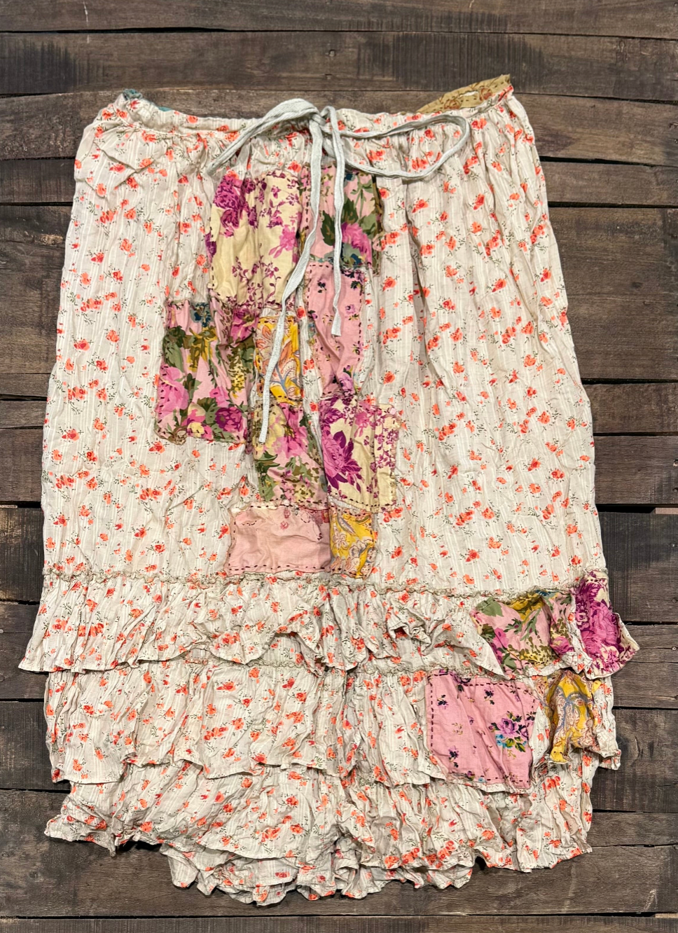House of Jaded Gypsy Sun Spell Skirt- Canyon Glow