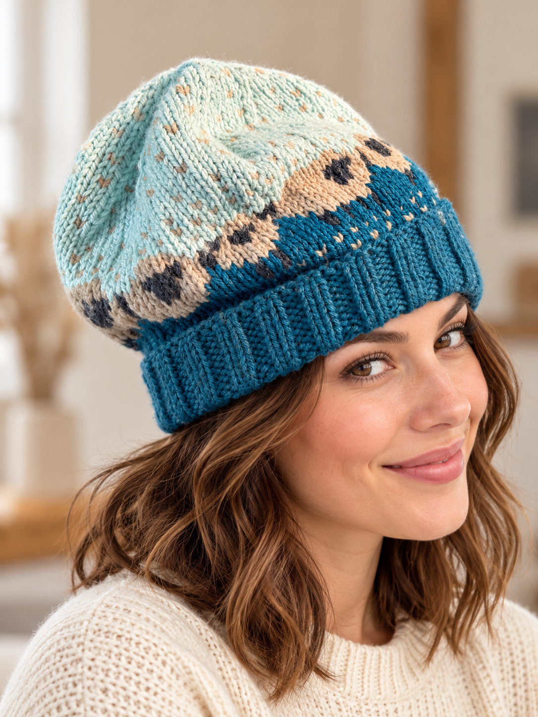 Sheep theme Cotton Beanie