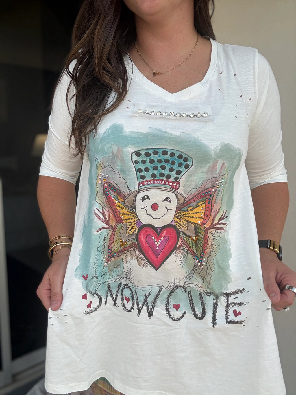 Rare Bird Snow Cutie 3/4 Sleeve