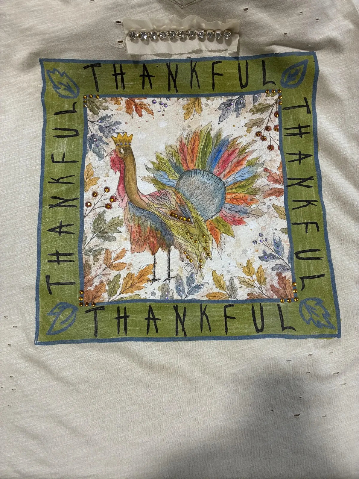 Rare Bird Thankful Turkey